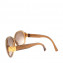Louis Vuitton Brown Soupcon Oversized Round Sunglasses 03