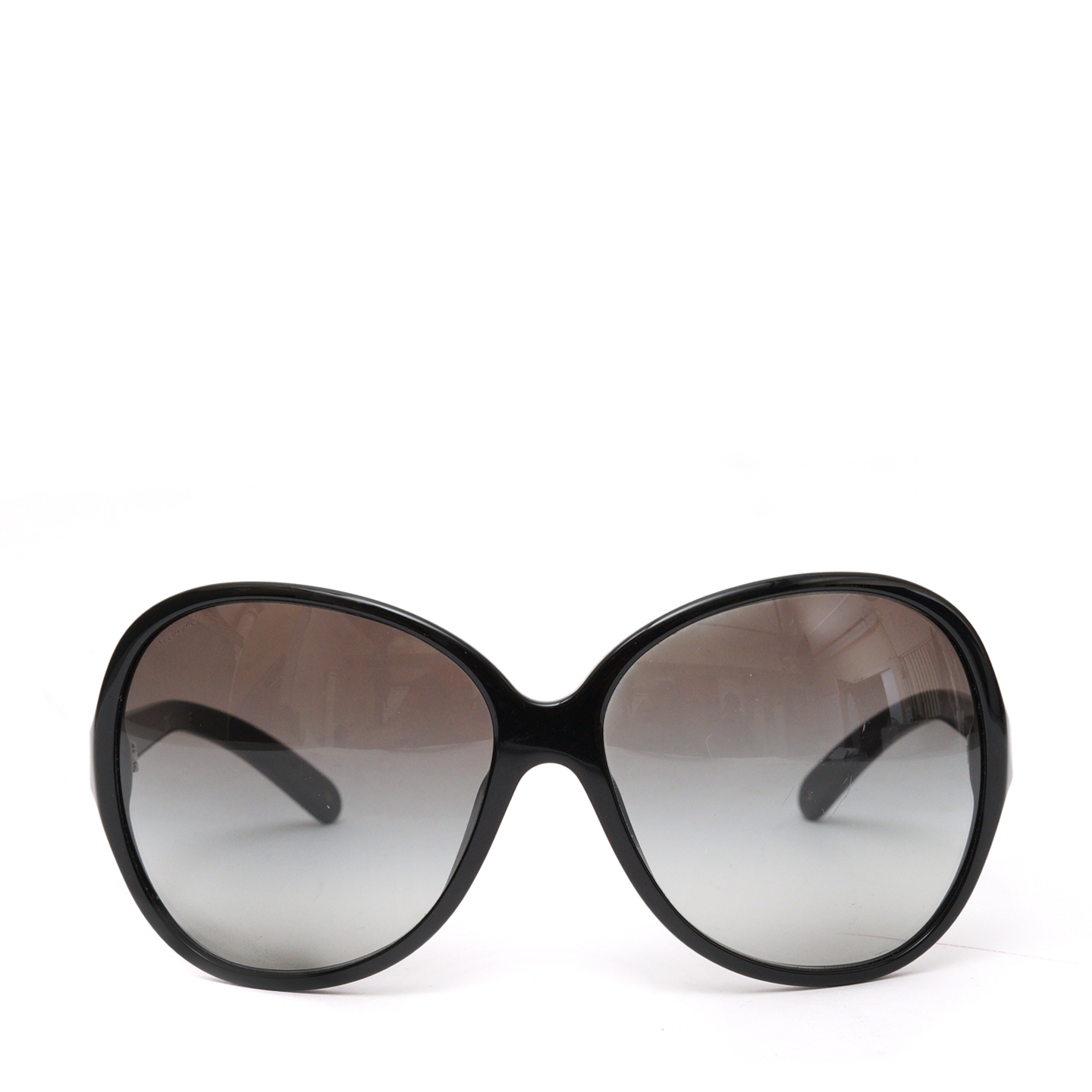 Prada Black Over-sized Gradient Sunglasses SPR191 - LabelCentric