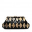 Dolce & Gabbana Harlequin Snakeskin Clutch Bag 01