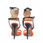 Jimmy Choo Orange Loop Patent-leather Sandals 04
