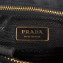 Prada Black Leather Trimmed Tessuto Bag 06