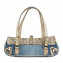 Dolce & Gabbana Denim and Snakeskin Shoulder Bag 03