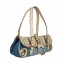 Dolce & Gabbana Denim and Snakeskin Shoulder Bag 04
