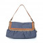 Fendi Blue Denim Chef Shoulder Flap Bag 03