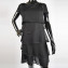 Emporio Armani Black Layered Dress-3