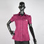 Gucci Magenta Short Sleeve Button-Up Top 01