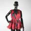 Stella Mccartney Pleated Rose Dress-1
