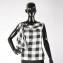 Vivienne Westwood Black & White Asymetrical Top-2