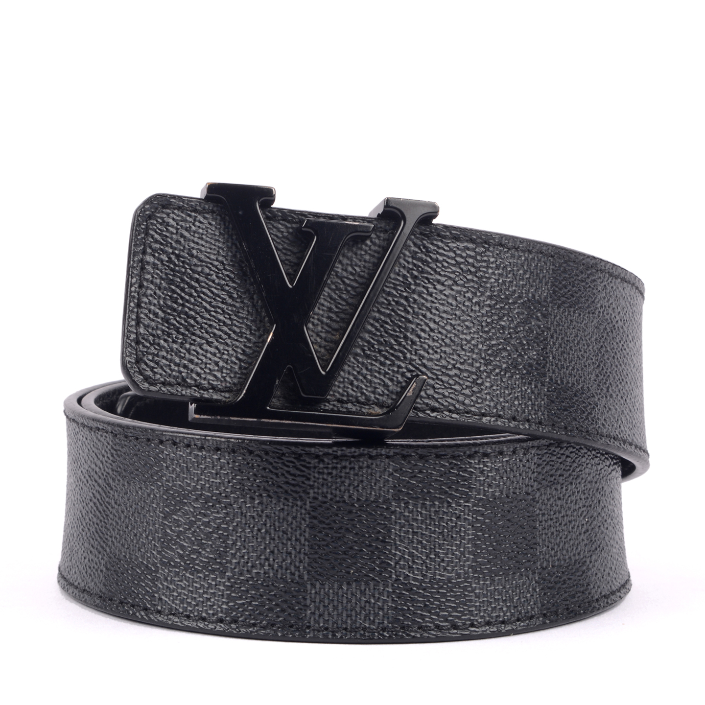 Louis Vuitton Damier Initiales Belt Size 36 - LabelCentric