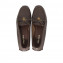 Prada Pebbled Leather Bow Loafers 04