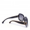 Chanel Black Polarised Sunglasses with stingray temples003