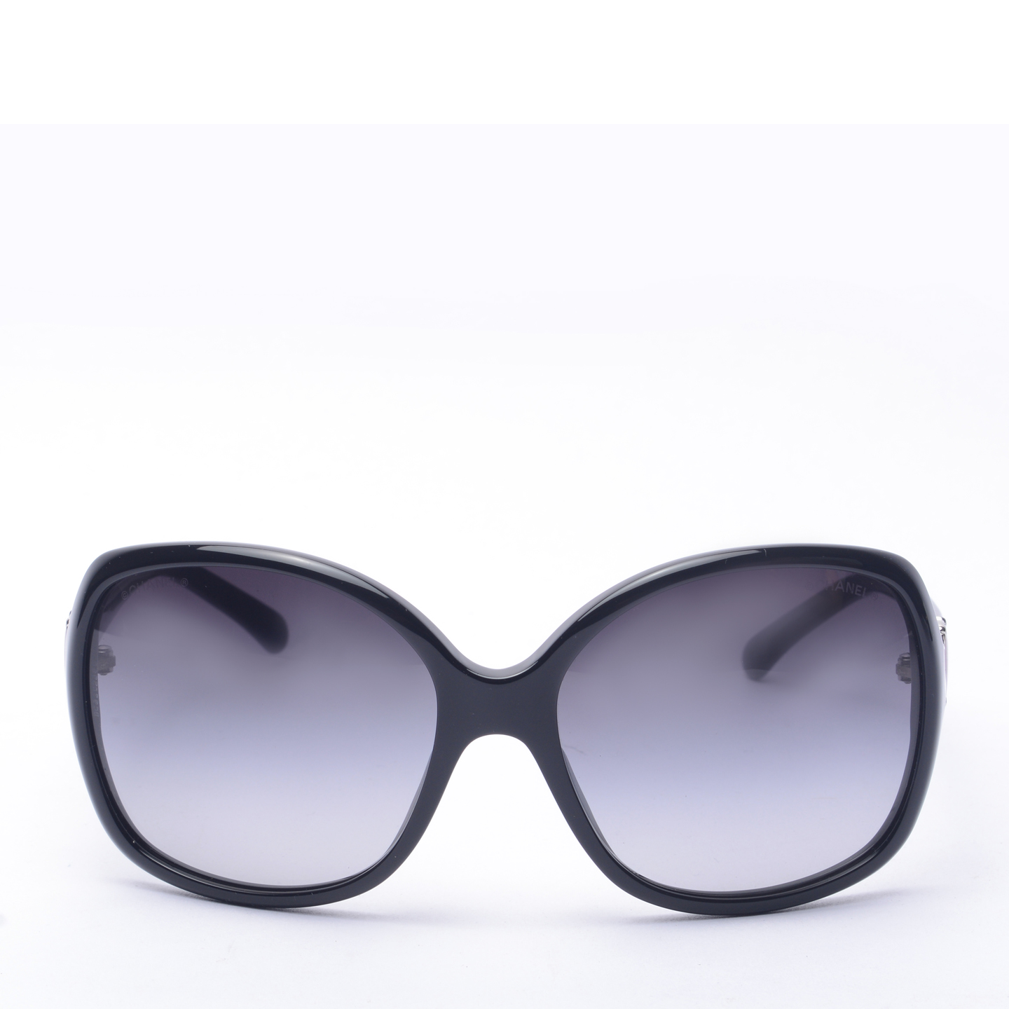 Chanel Black CC Over-sized Sunglasses 5174 - LabelCentric