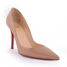 Christian Louboutin Apostrophy Nude Pumps 01