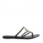 Gucci Leather GG Cage Flat Thong Sandals Size 39