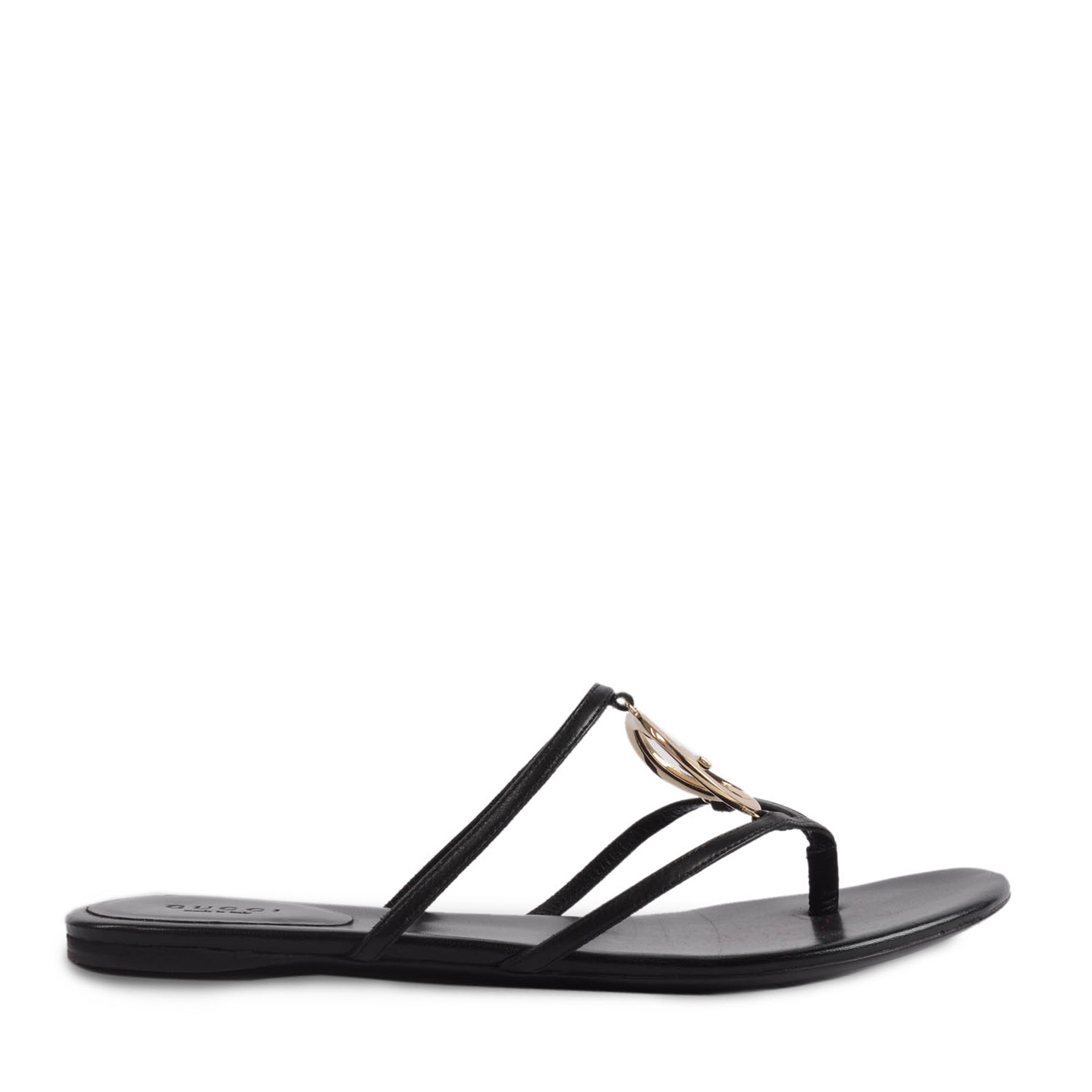 Gucci GG Cage Flat Thong Sandals Size 39 - LabelCentric