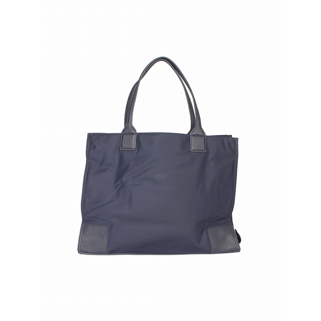 tory burch navy blue ella tote