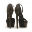 Roberto Cavalli Embellished Platform Sandals Size 38 3