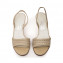 Salvatore Ferragamo Beige Slingback Sandals Size 38 3