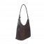 Gucci Dark Brown Monogram Nylon Shoulder Bag 02