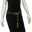 VINTAGE Dolce & Gabbana Chain Link Belt With Logo Clasp 04