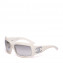 Chanel White Frame Mother Of Pearl CC Logo Sunglasses 5076-H (03)