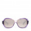 Balenciaga Purple Tinted Oversize Sunglasses BAL 0004/S