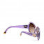 Balenciaga Purple Tinted Oversize Sunglasses BAL 0004/S (02)