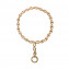VINTAGE Celine Oval Gold Chain Link Belt (01)