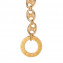 VINTAGE Celine Oval Gold Chain Link Belt (02)