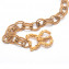VINTAGE Dolce & Gabbana Chain Link Belt With Logo Clasp 01