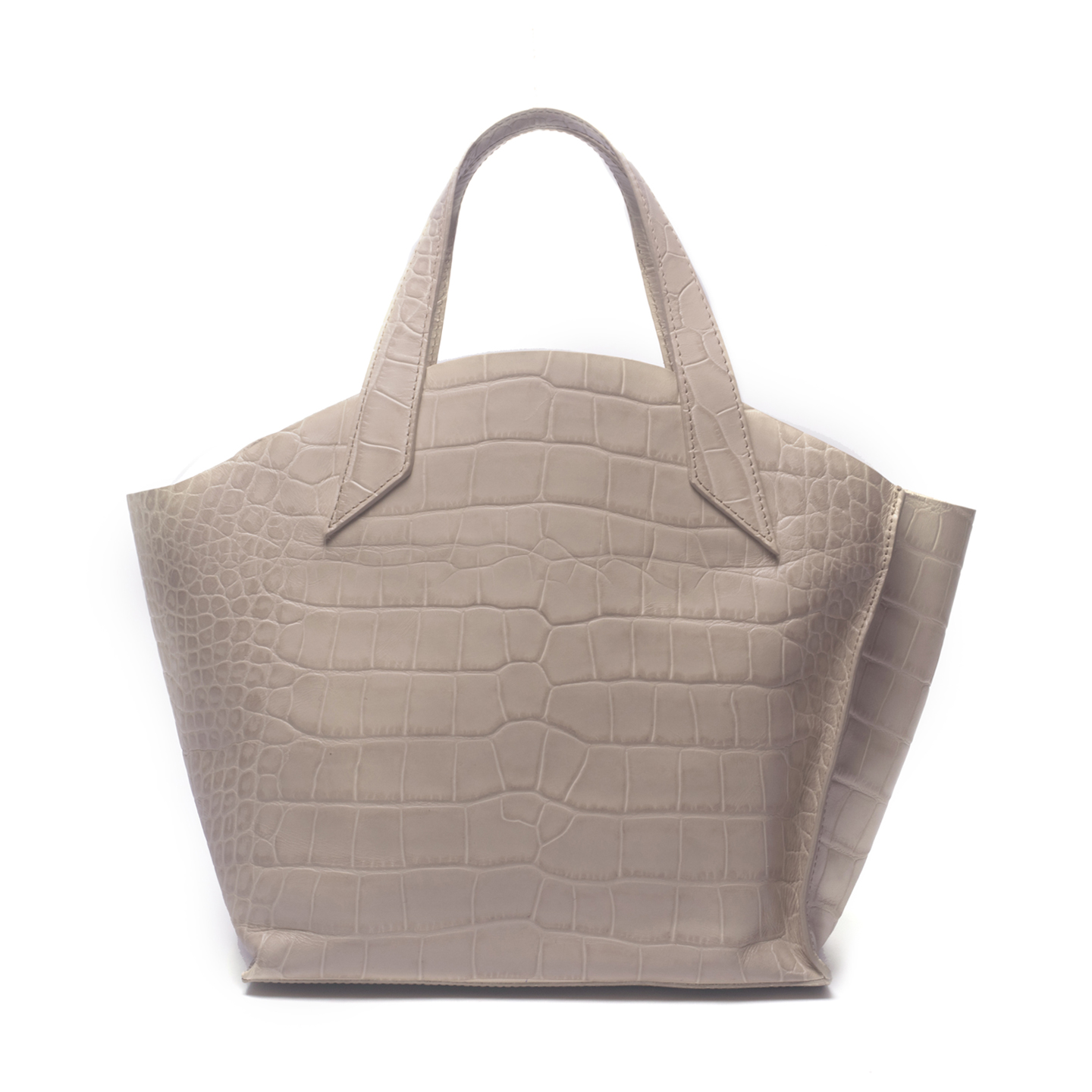 Furla Croc Embossed Leather 'Jucca' Tote - LabelCentric