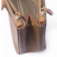 Prada Caramel Saffiano Lux Leather Small Double Zip Tote Bag (08)