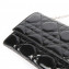 Christian Dior Black Cannage Leather Wallet on Chain (04)