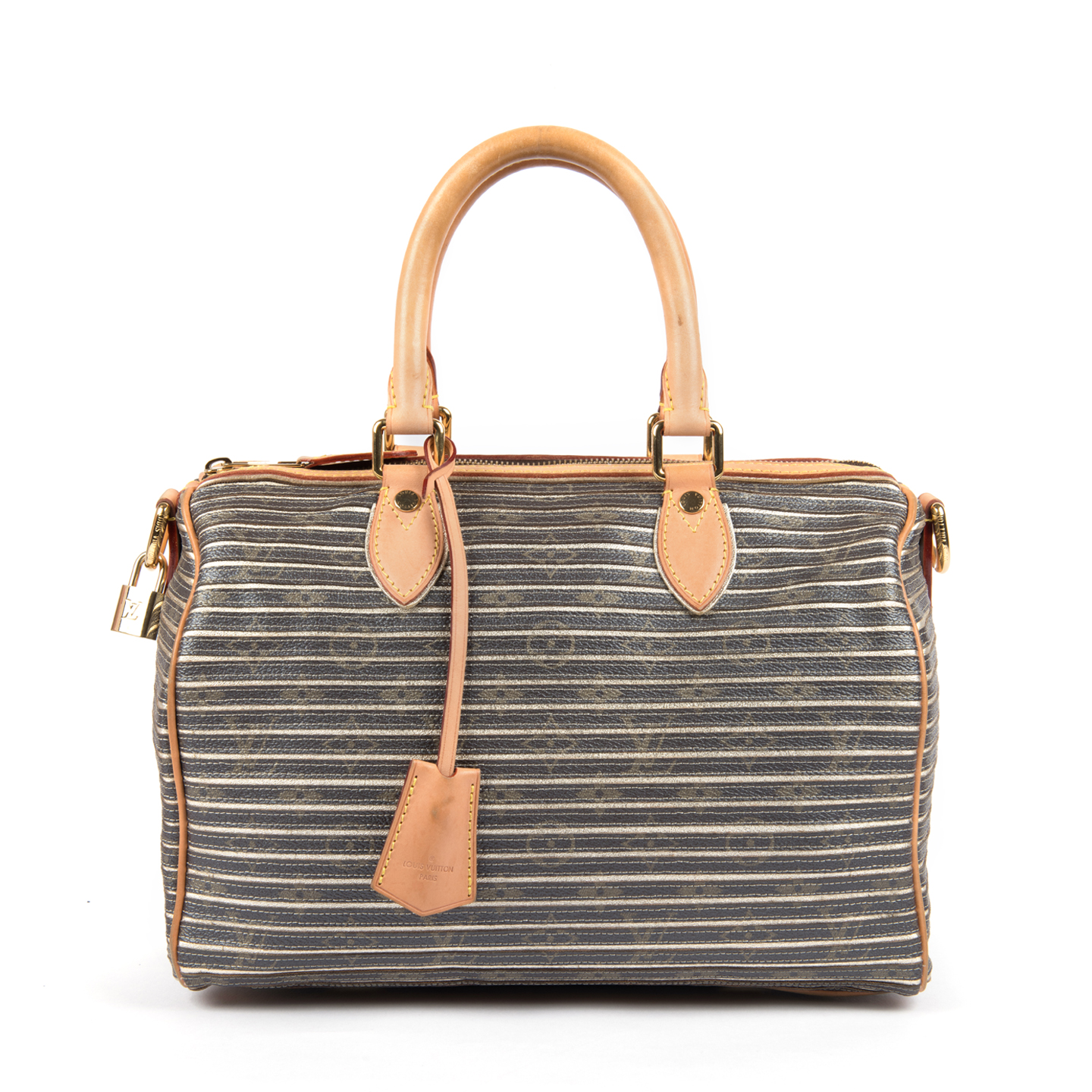Louis Vuitton Limited Edition Argent Monogram Eden Speedy 30 Bag -  LabelCentric