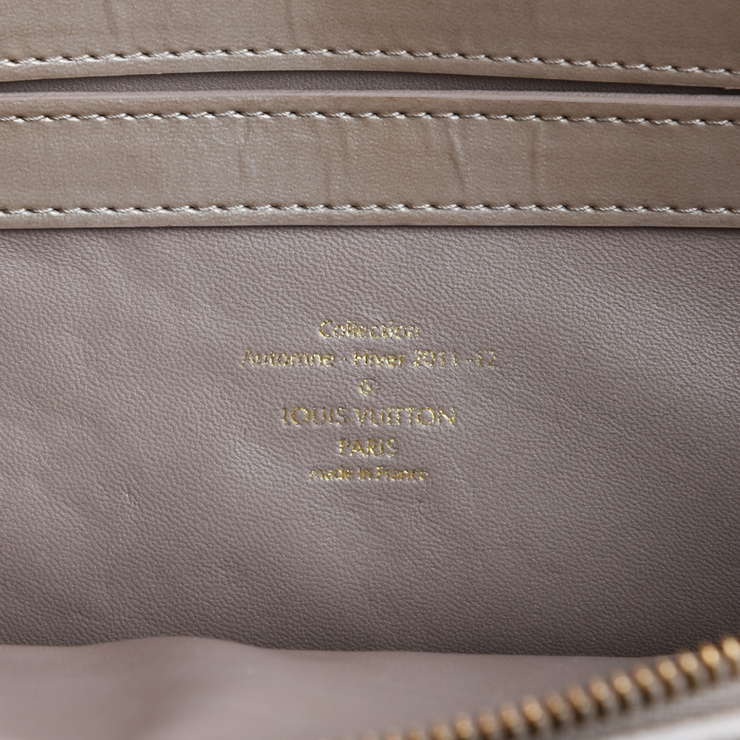 Louis Vuitton Limited Edition Gris Monogram Fascination Lockit Bag ...