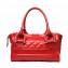 Burberry Red Quilted Leather Large Manor Tote 02