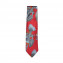 Dolce & Gabbana Red Silk Printed Tie 02