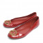 Gucci Red Patent GG Studded Ballet Flats 05