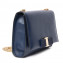 Salvatore Ferragamo Oxford Blue Ginny Small Shoulder Bag (04)