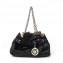 Dior Black Velvet Handle Bag (01)