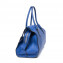 Tod's Blue Grained Leather Medium Note Shopping Bag 03