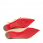 Christian Louboutin Toerless Muse Caged Skimmer Red Sole Flat 05