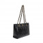 Chanel Black Lambskin Quilted Leather Shoulder Bag 03
