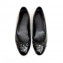 Chanel Black and Grey Ombre Cap-Toe Ballet Flats 07