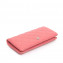Chanel Pink Quilted Lambskin Leather L Yen Wallet 02