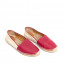 Gucci Red GG Leather Espadrille Flat 04