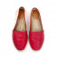 Gucci Red GG Leather Espadrille Flat 06