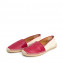 Gucci Red GG Leather Espadrille Flat 08
