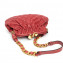 Marc Jacobs Red Quilted Leather Mini Stam Shoulder Bag 02