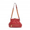 Marc Jacobs Red Quilted Leather Mini Stam Shoulder Bag